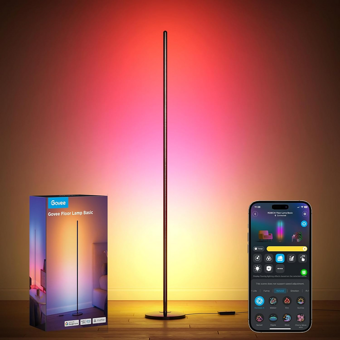 Govee H8076B RGBICW Smart Corner Floor Lamp   for sale in Egypt from Games2Egypt
