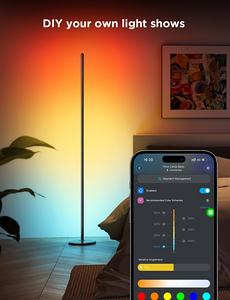 Govee H8076B RGBICW Smart Corner Floor Lamp   for sale in Egypt from Games2Egypt