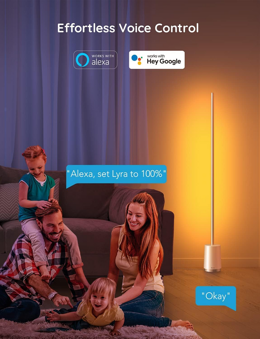 Govee H6072 Lyra RGBICWW Corner Floor Lamp  for sale in Egypt from Games2Egypt