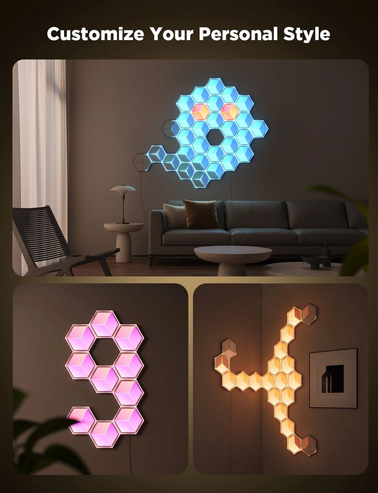 Govee H606A Glide Hexagon Light Panels Ultra expansion - 1-Pack  for sale in Egypt from Games2Egypt