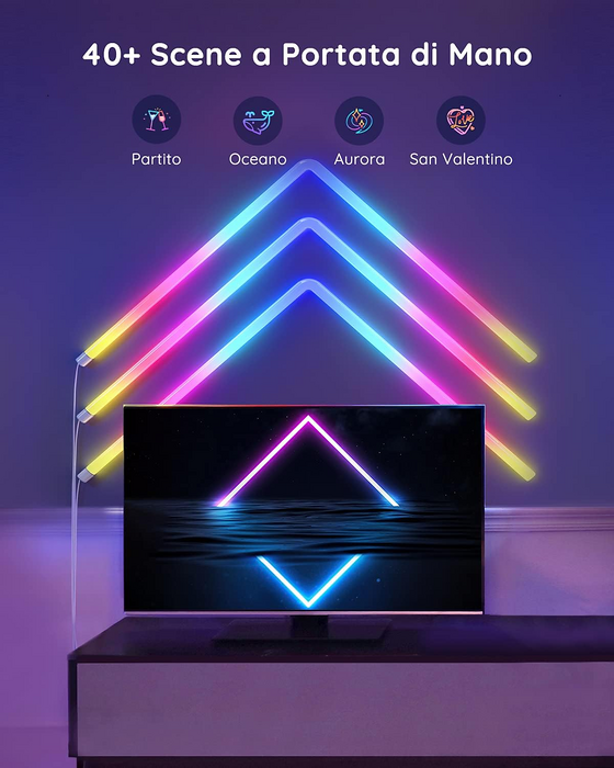 Govee H6063281 Cyborg Cube Gaming Wall Light 6+ 2EVA CO-Branding   for sale in Egypt from Games2Egypt
