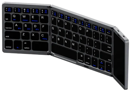 Recci RCS-K01 Triple Folding Touch Bluetooth Keyboard