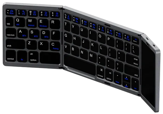 Recci RCS-K01 Triple Folding Touch Bluetooth Keyboard
