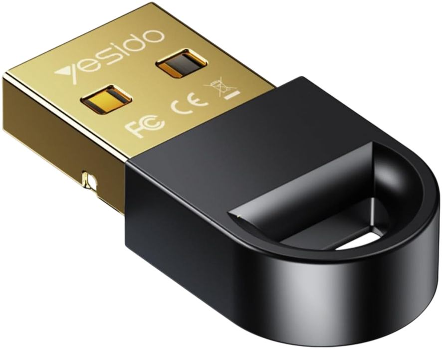 Yesido YAU34 Mini USB Bluetooth Adapter Receiver Wireless 5.1   for sale in Egypt from Games2Egypt