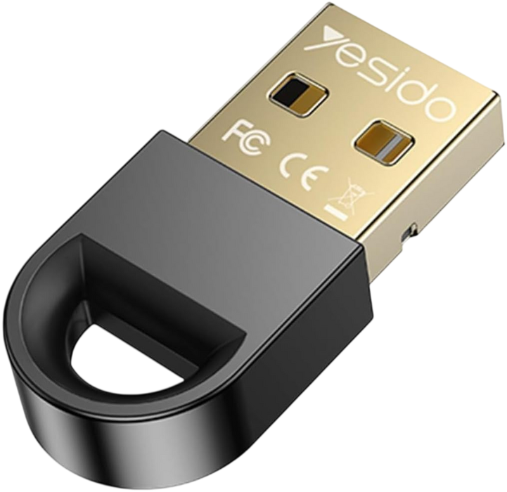 Yesido YAU34 Mini USB Bluetooth Adapter Receiver Wireless 5.1   for sale in Egypt from Games2Egypt