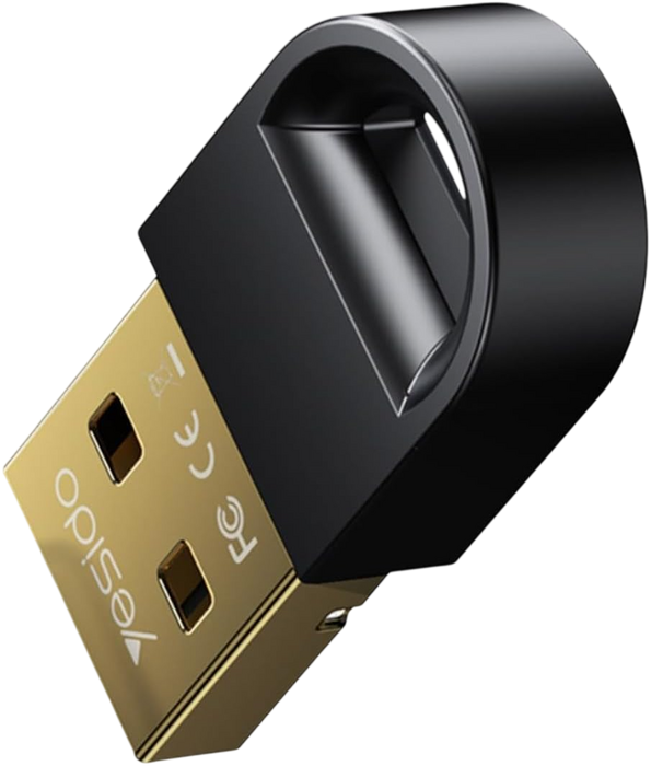 Yesido YAU34 Mini USB Bluetooth Adapter Receiver Wireless 5.1   for sale in Egypt from Games2Egypt