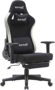 Gamax BS-7970 Gaming Chair with Foot Rest - Black  for sale in Egypt from Games2Egypt