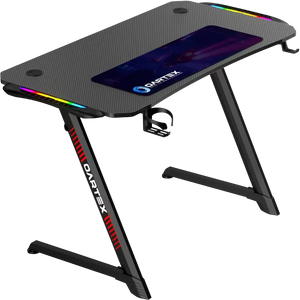 أوارتكس OX-1160 مكتب ألعاب RGB كاربون فايبر – أسود