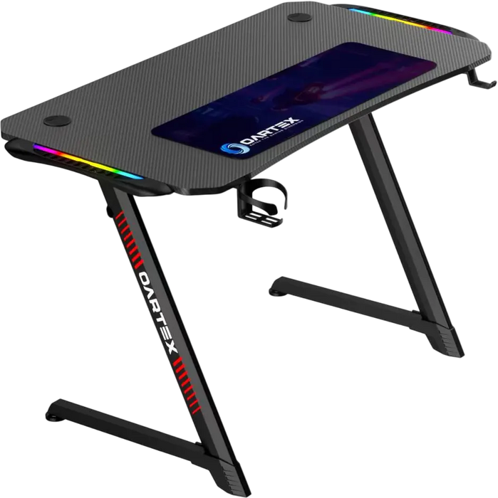 أوارتكس OX-1160 مكتب ألعاب RGB كاربون فايبر – أسود  للبيع في مصر من خلال Games2Egypt