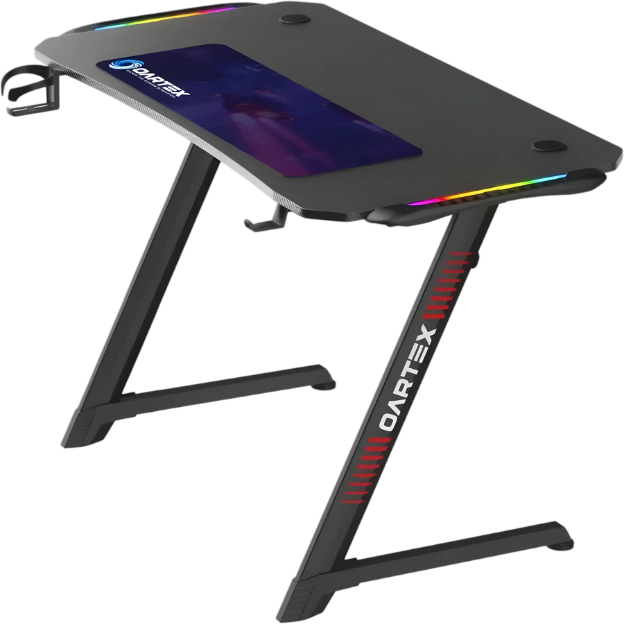 أوارتكس OX-1160 مكتب ألعاب RGB كاربون فايبر – أسود – صورة 4