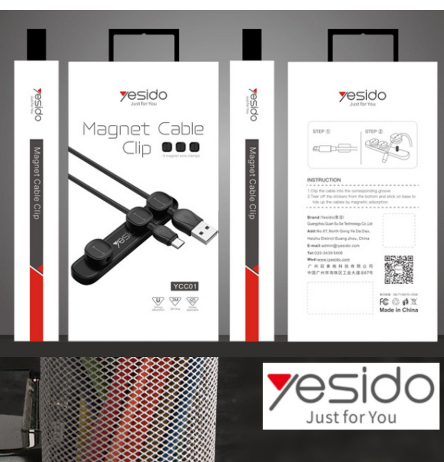 Yesido YCC01 Magnetic Cable Manager Organizer – image 3