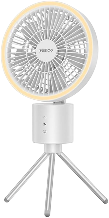 Yesido YF13 3 In 1 Type-C Multifunctional LED Fan with Tripod 10W   for sale in Egypt from Games2Egypt