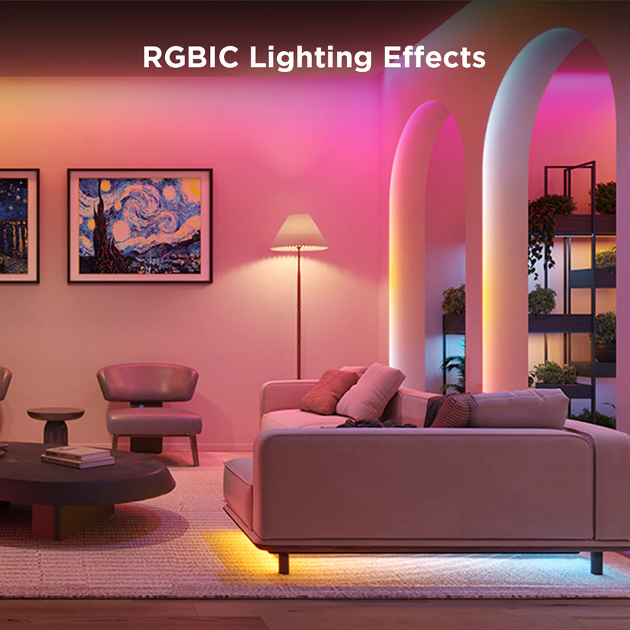جوفي H612C شريط إضاءة LED RGBIC بطبقة حماية – 10 متر – صورة 4