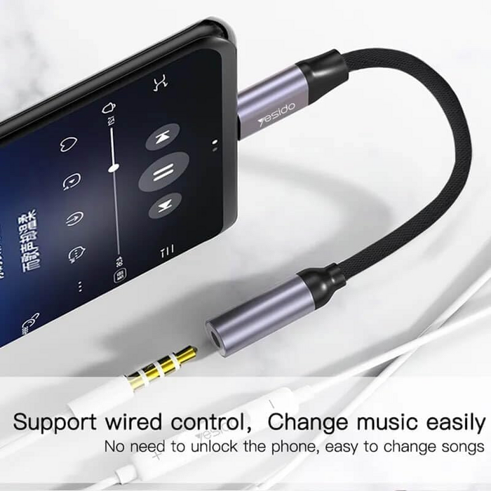 يسيدو YAU19 محول USB-C إلى منفذ سماعات 3.5 مم  للبيع في مصر من خلال Games2Egypt
