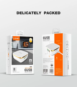Ldnio A6704 Charger Fast Charging 5-USBA + QC3.0 USB  for sale in Egypt from Games2Egypt