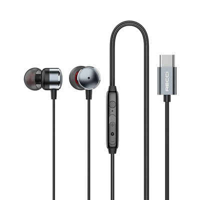 Recci REP-L38 Type-C Wired Earphone - 1.2M