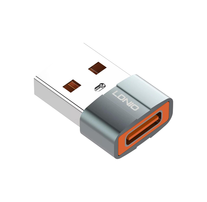 LDNIO LC150 – Portable USB A To Type-C Adapter  for sale in Egypt from Games2Egypt
