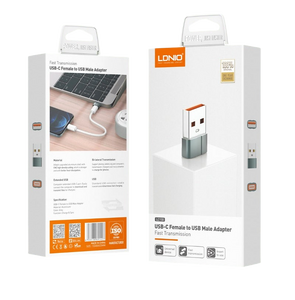 LDNIO LC150 – Portable USB A To Type-C Adapter  for sale in Egypt from Games2Egypt