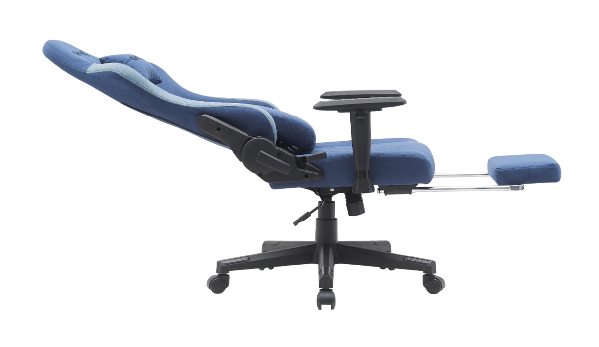 Gamax BS-7970 Gaming Chair with Foot Rest -  Dark Blue  for sale in Egypt from Games2Egypt