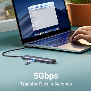 UGREEN CM478 5-in-1 USB-C To 3-USB + HDMI+ PD Power  for sale in Egypt from Games2Egypt