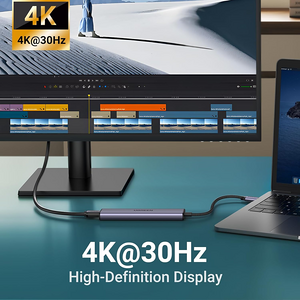 UGREEN CM478 5-in-1 USB-C To 3-USB + HDMI+ PD Power  for sale in Egypt from Games2Egypt