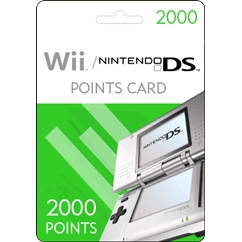 Nintendo DS 2000 Points  for sale in Egypt from Games2Egypt