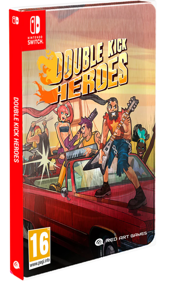 Double kick Heroes - Steelbook Edition - Nintendo Switch