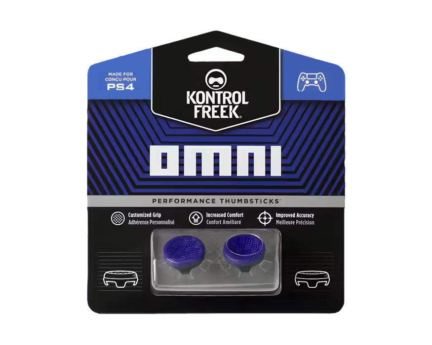 Omni Analog Freek and Grips for PS5 and PS4 - Purple  for sale in Egypt from Games2Egypt