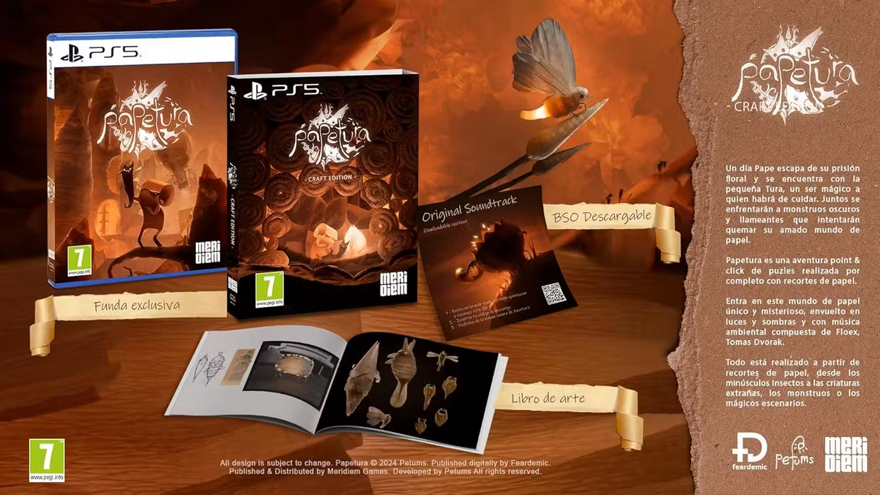 Papetura Craft Edition - PS5  for sale in Egypt from Games2Egypt