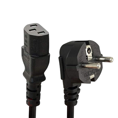iLOCK Computer IEC C13 PC Power Cable 1.8M - Black
