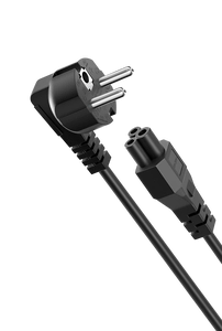 iLOCK Laptop IEC C5 Power Cable 1.8M - Black -  for sale in Egypt from Games2Egypt
