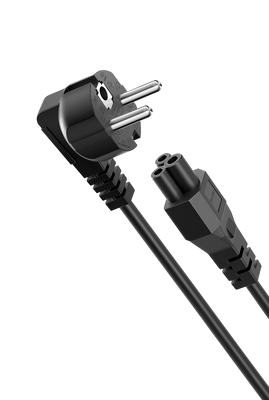 iLOCK Laptop IEC C5 Power Cable 1.8M - Black