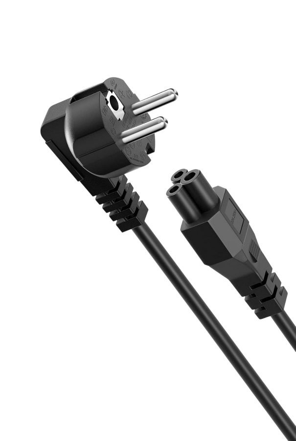 iLOCK Laptop IEC C5 Power Cable 1.8M - Black