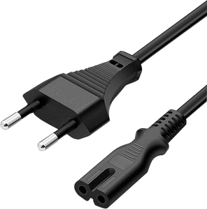 iLOCK Radio IEC C7 Power Cable 1.8M - Black -  for sale in Egypt from Games2Egypt