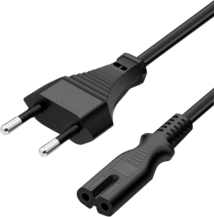 iLOCK Radio IEC C7 Power Cable 1.8M - Black  for sale in Egypt from Games2Egypt