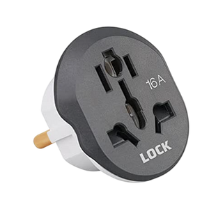 iLOCK Universal Travel Plug Adapter 3-Pieces - Gray  for sale in Egypt from Games2Egypt