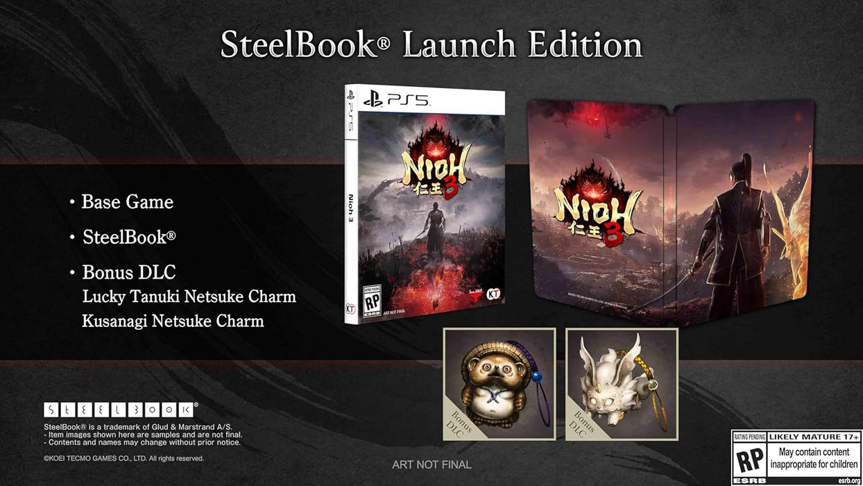 Nioh 3 - SteelBook Launch Edition - PS5  for sale in Egypt from Games2Egypt