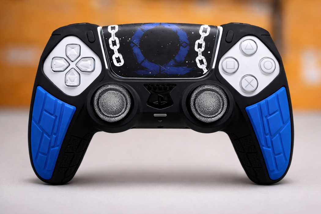 Deadskull Joystick Silicone Case Protector God of War Ragnarok Blue  for sale in Egypt from Games2Egypt