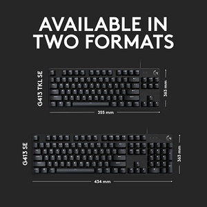 Logitech G413 SE Mechanical Wired Gaming Keyboard - Black - Open Sealed  for sale in Egypt from Games2Egypt