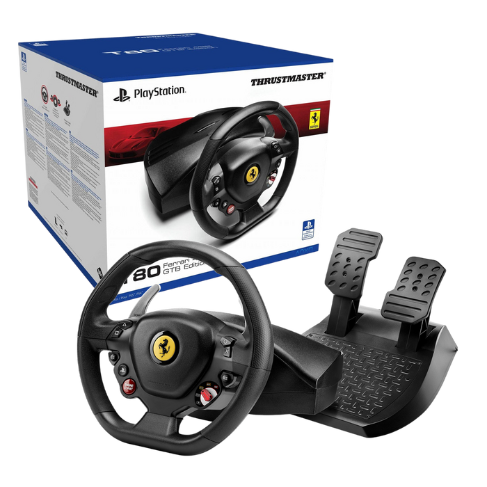 Thrustmaster Ferrari T80 488 GTB Edition Racing Wheel - PlayStation & PC - Open Sealed  for sale in Egypt from Games2Egypt