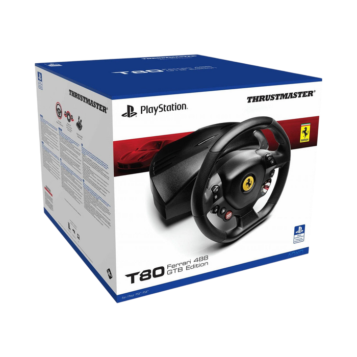 Thrustmaster Ferrari T80 488 GTB Edition Racing Wheel - PlayStation & PC - Open Sealed  for sale in Egypt from Games2Egypt