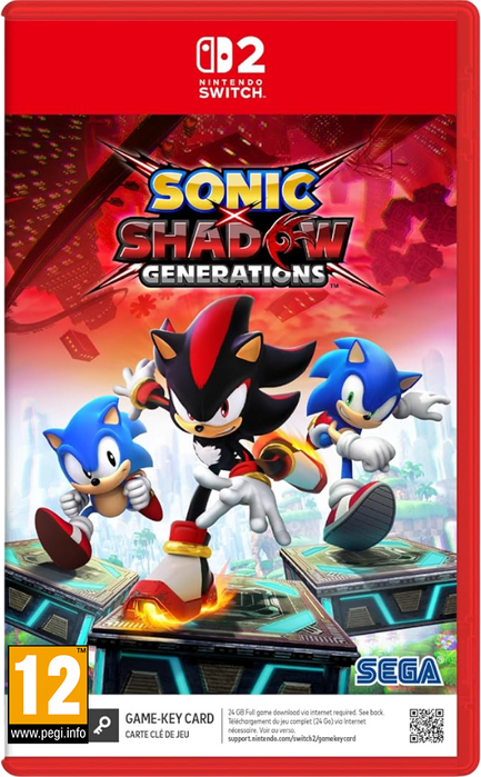 SONIC X SHADOW GENERATIONS - Nintendo Switch 2 - Used  for sale in Egypt from Games2Egypt