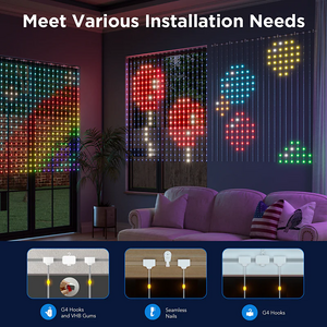 Govee H70BC RGBIC Curtain Lights Netflix Edition - 1.5M X 1.5M - Open Sealed	  for sale in Egypt from Games2Egypt