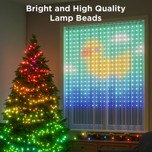Govee H70BC RGBIC Curtain Lights Netflix Edition - 1.5M X 1.5M - Open Sealed	  for sale in Egypt from Games2Egypt