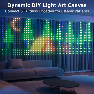 Govee H70BC RGBIC Curtain Lights Netflix Edition - 1.5M X 1.5M - Open Sealed	  for sale in Egypt from Games2Egypt