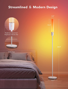 Govee H6078 RGBICWW Cylinder Floor Lamp - Open Sealed	  for sale in Egypt from Games2Egypt