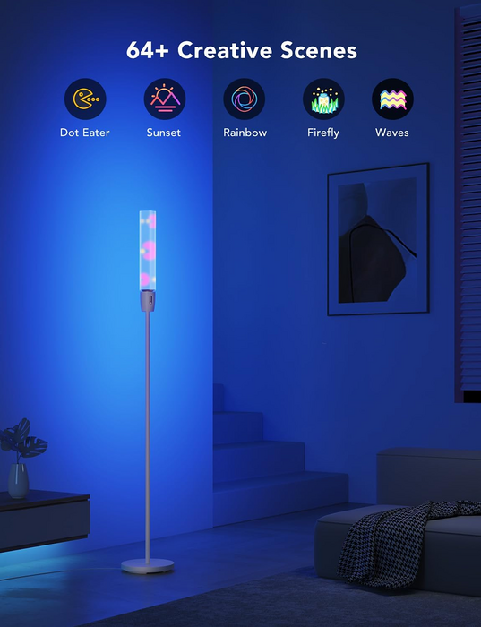 Govee H6078 RGBICWW Cylinder Floor Lamp - Open Sealed	  for sale in Egypt from Games2Egypt