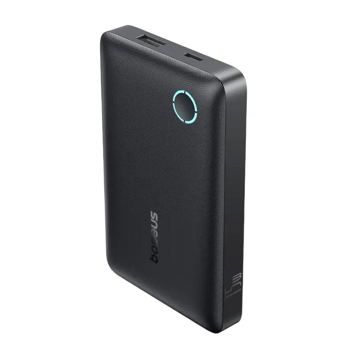 Baseus EnerFill FP11 Power Bank 10000mAh - Black  for sale in Egypt from Games2Egypt