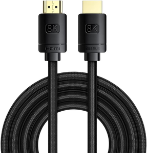 Baseus HDMI 2.1 8K Cable – 3m - Black -  for sale in Egypt from Games2Egypt