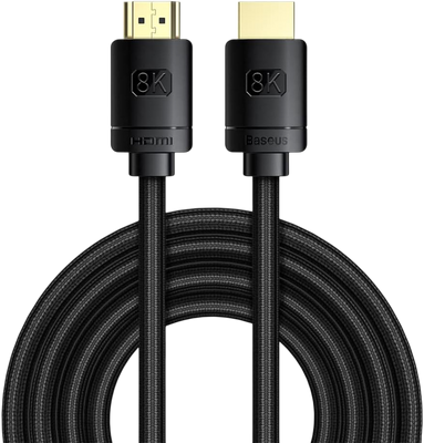 Baseus HDMI 2.1 8K Cable – 3m - Black